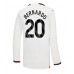 Maillot de foot Manchester City Bernardo Silva #20 Extérieur vêtements 2023-24 Manches Longues